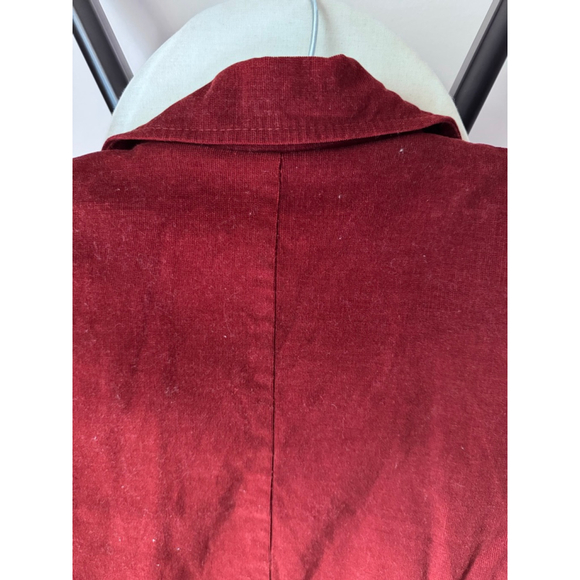 Women's Kupcake Red Corduroy Blazer Size S - Picture 4 of 7
